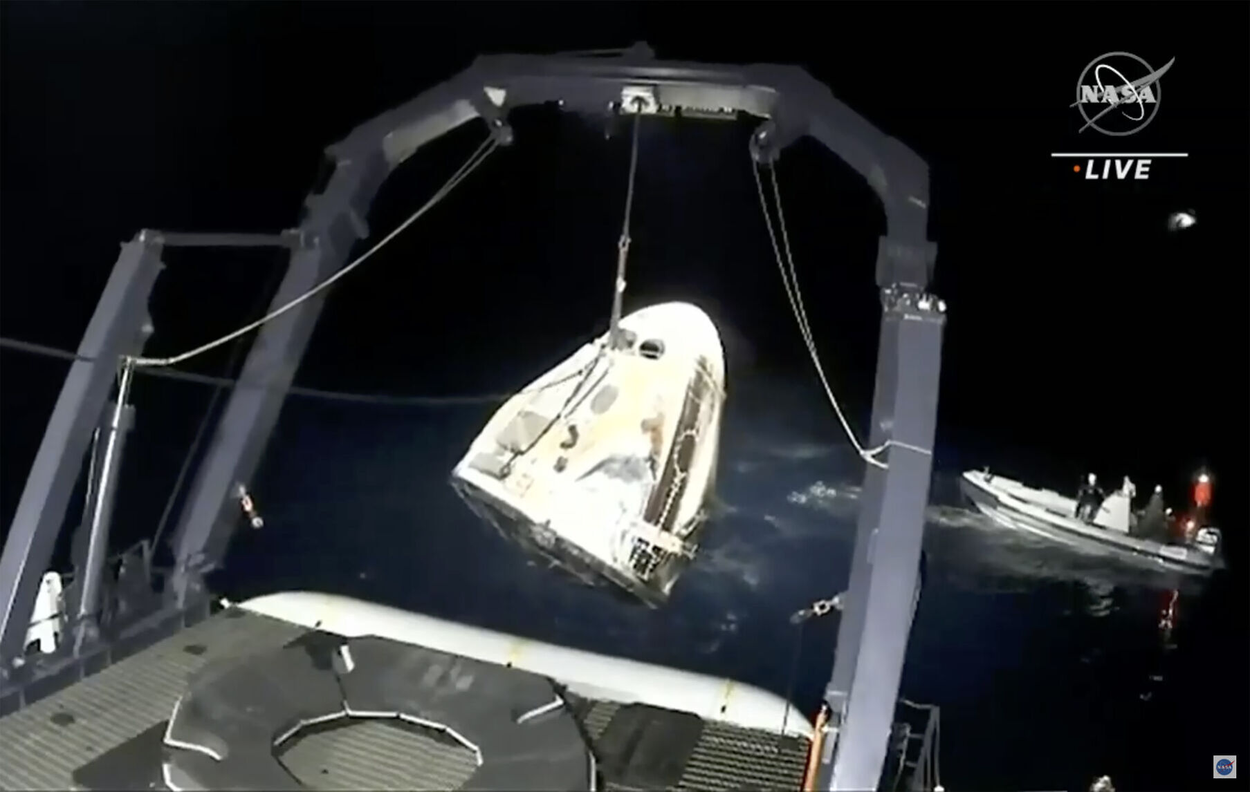 SpaceX Astronauts Return
